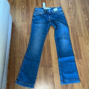 Top shop Womens low rise boot cut jeans w28 L 32 size 6 us